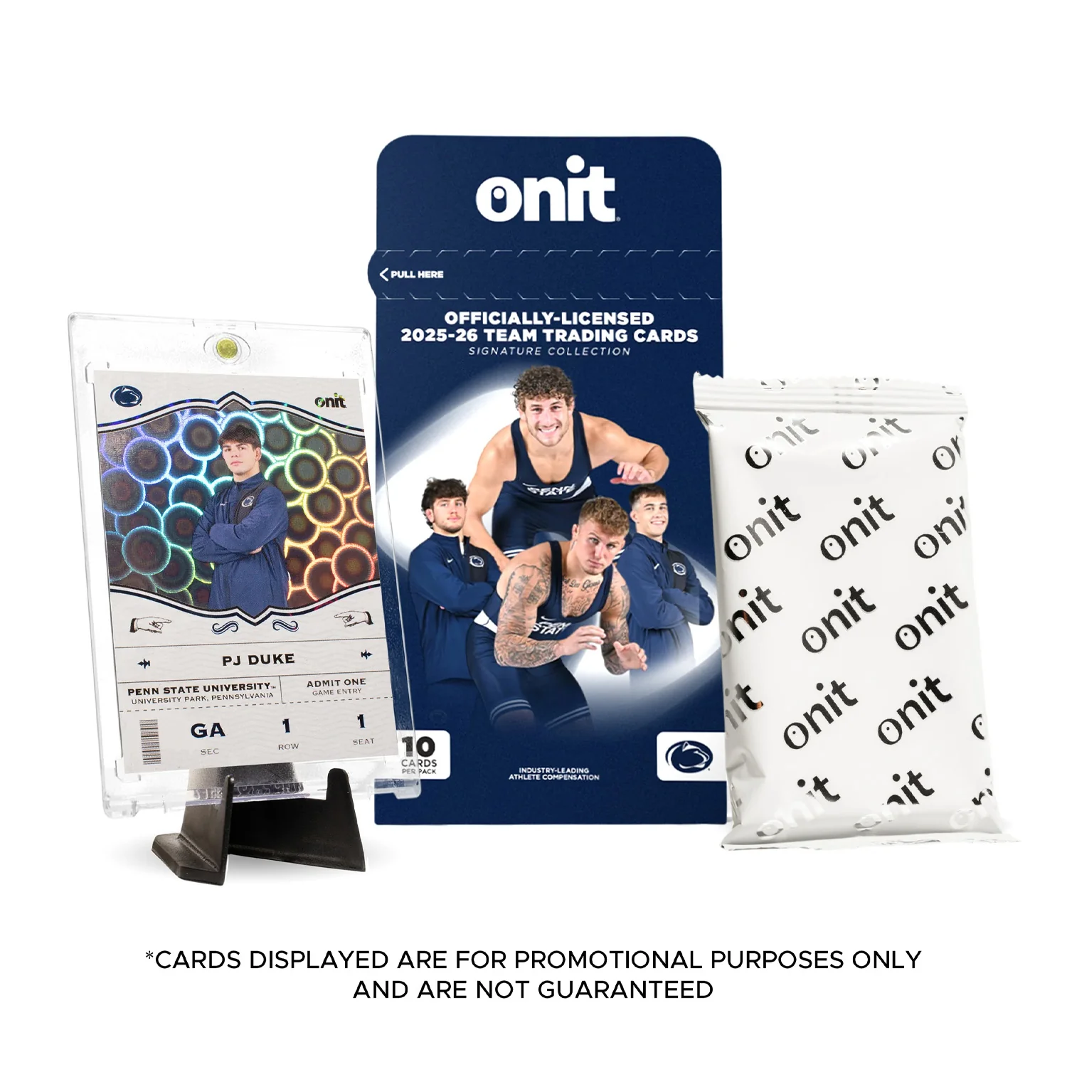 Penn State 2026 Wrestling 10-Count Trading Cards Pack
