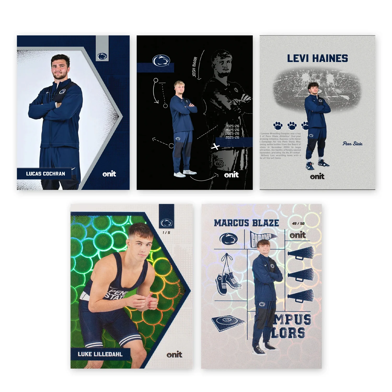 Penn State 2026 Wrestling 40-Count Value Trading Cards Box - Image 3