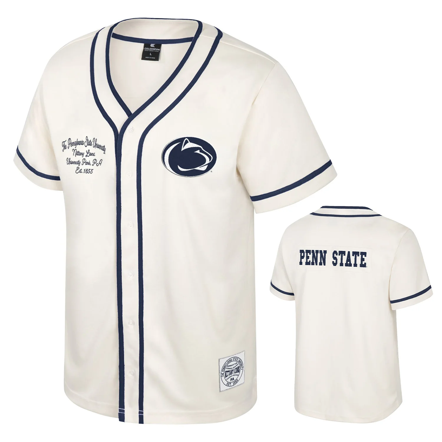 Penn State Colosseum Baseball Jersey