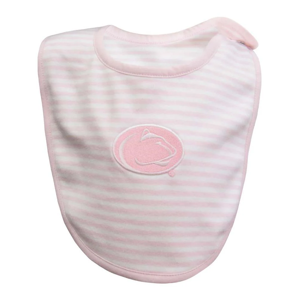 Penn State Infant Striped Bib - Image 2