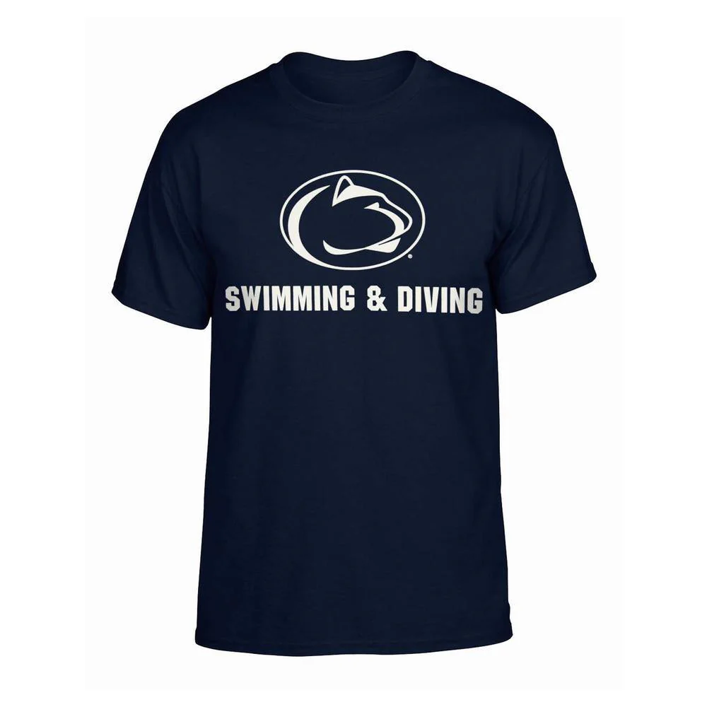 Penn State Logo Swim & Diving T-Shirt