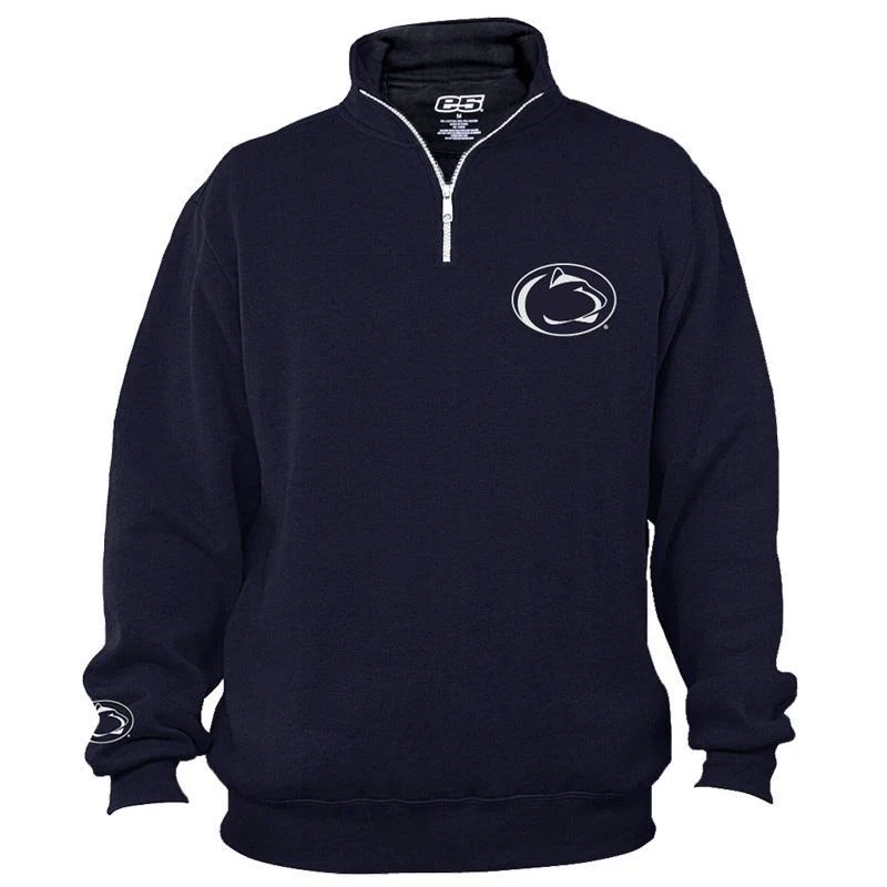 Penn State Men's Left Chest Logo Quarter Zip - Image 3
