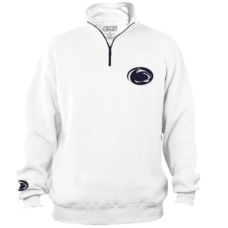 Penn State Men's Left Chest Logo Quarter Zip - Image 4