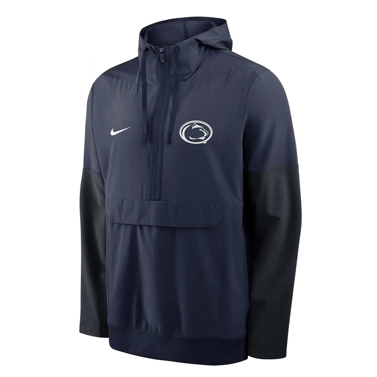 Penn State Nike Anorak Half-Zip Hoodie Jacket - Image 2