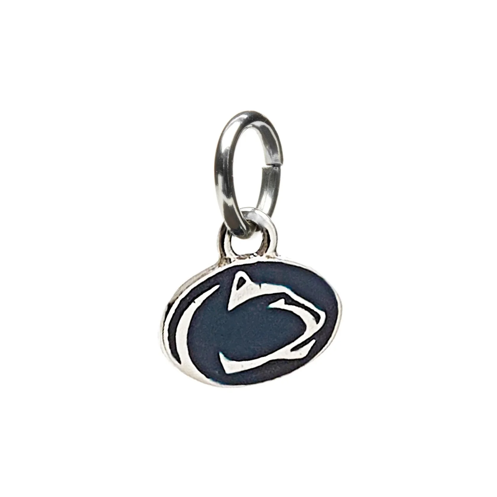 Penn State Nittany Lion Logo With Crystal Necklace - Image 2