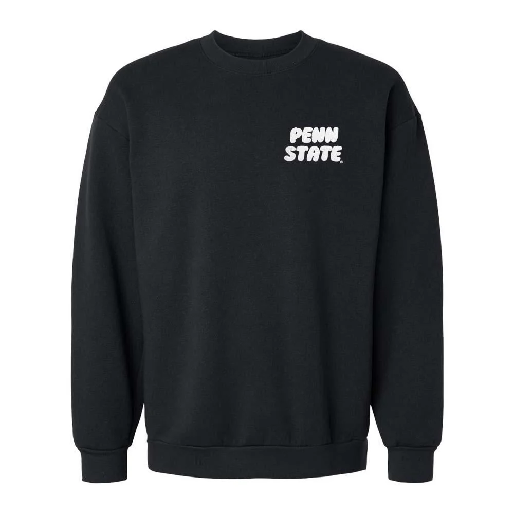 Penn State Reflex Puff Print Crew - Image 2