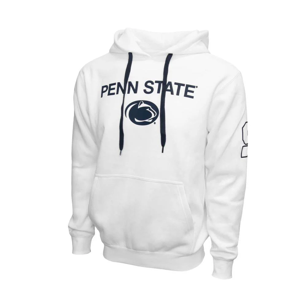 Penn State Silicone Logo Hooded Sweatshirt - Image 3