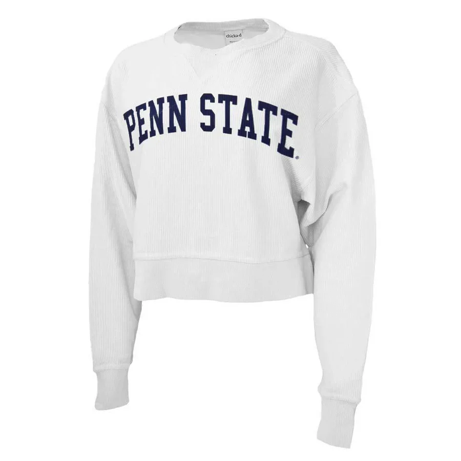 Penn State Women's Boxy Cord Arc Crew - Image 2