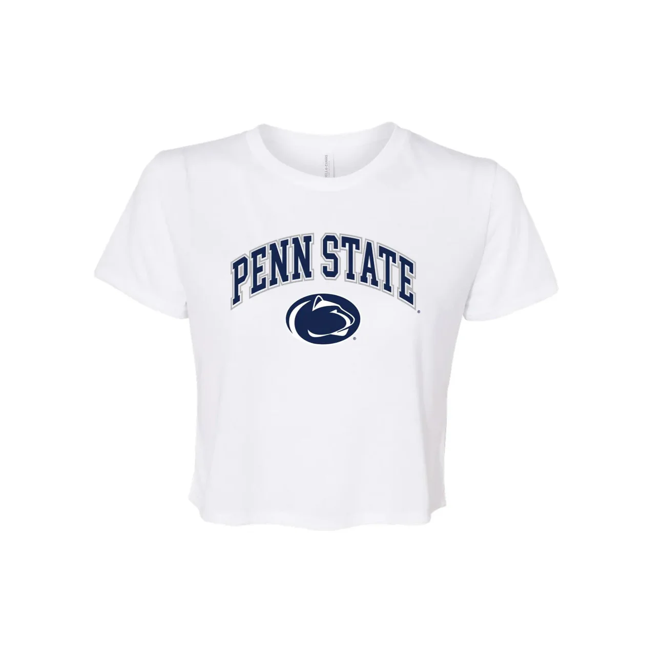 Penn State Women's Cropped Arch Logo T-shirt - Image 2