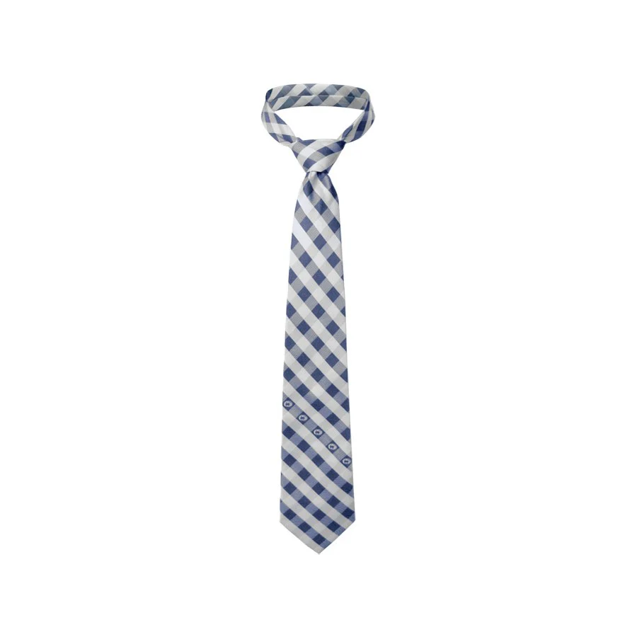 Penn State Woven Poly Check Tie