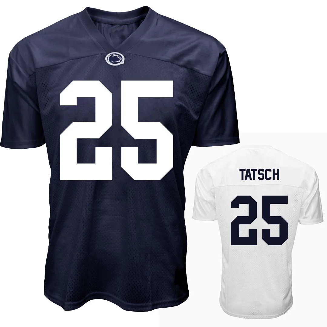 Penn State Youth NIL Alex Tatsch #25 Football Jersey