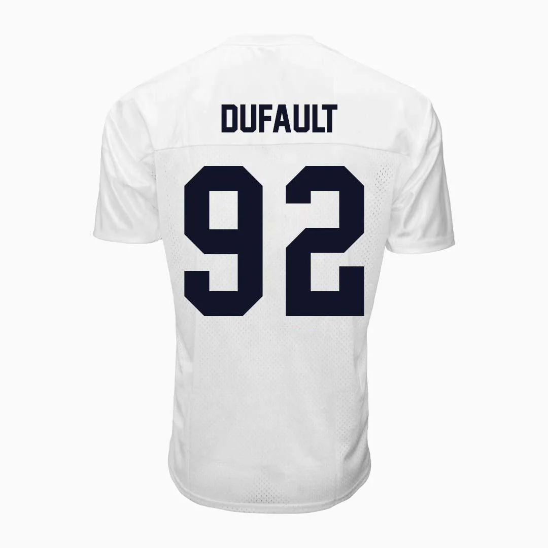 Penn State Youth NIL Andrew Dufault #92 Football Jersey - Image 5