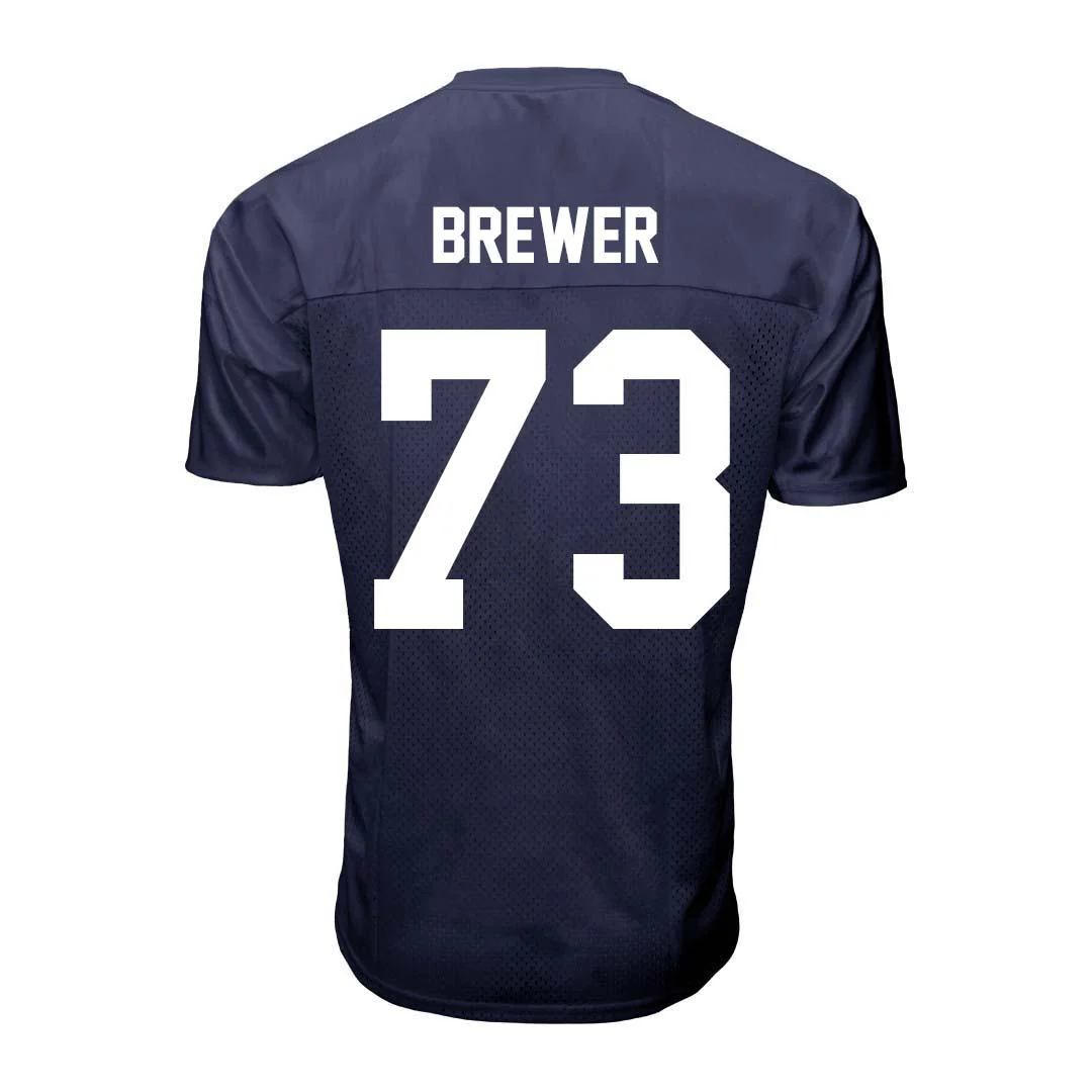 Penn State Youth NIL Caleb Brewer #73 Football Jersey - Image 4
