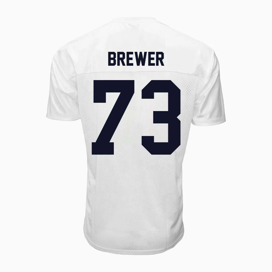Penn State Youth NIL Caleb Brewer #73 Football Jersey - Image 5