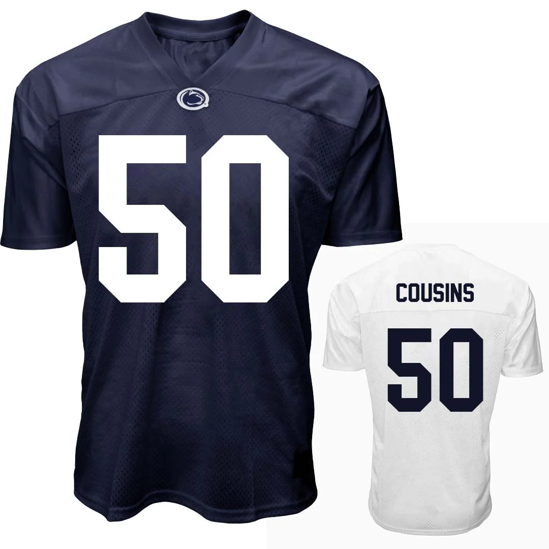 Penn State Youth NIL Cooper Cousins #50 Football Jersey
