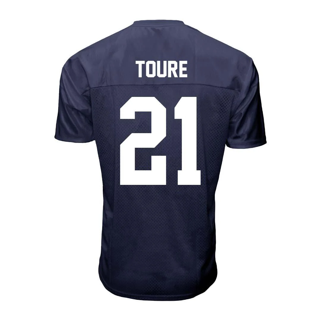 Penn State Youth NIL Vaboue Toure #21 Football Jersey - Image 4